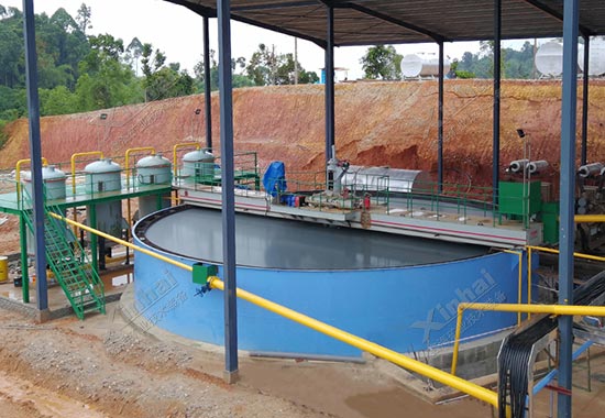 鐵尾礦濃縮機結構圖